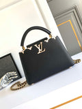 LV M25404 Louis Vuitton Capucines BB Bag Black