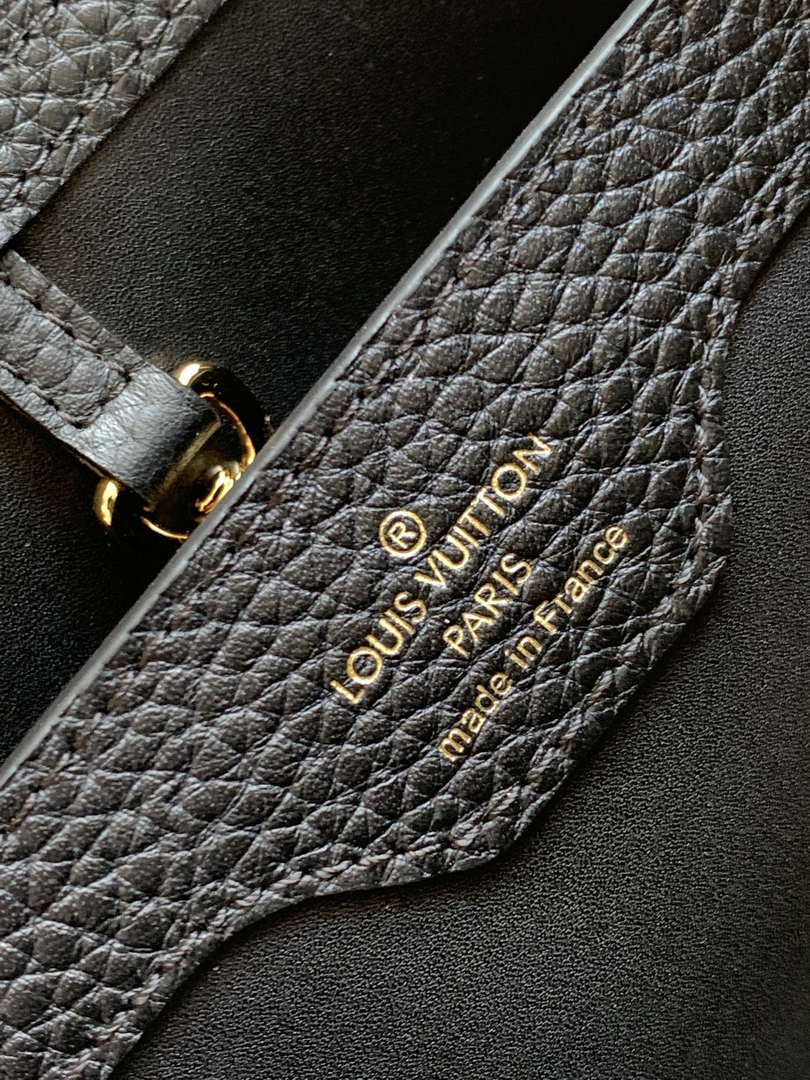 LV M25404 Louis Vuitton Capucines BB Bag Black - Default Title - View 9