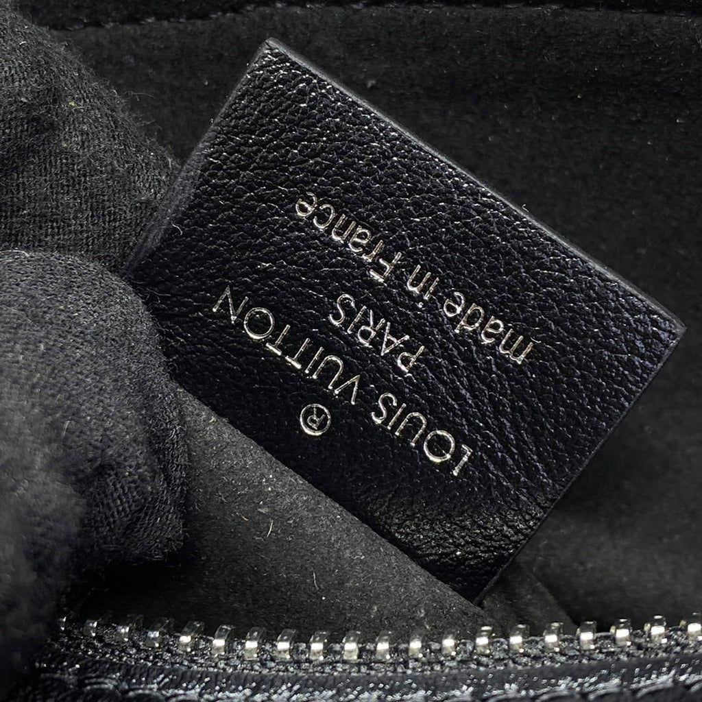 LV M25445 Louis Vuitton Slim Trunk Bag Black