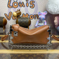 LV M25445 Louis Vuitton Slim Trunk Bag Brown - Default Title - View 1