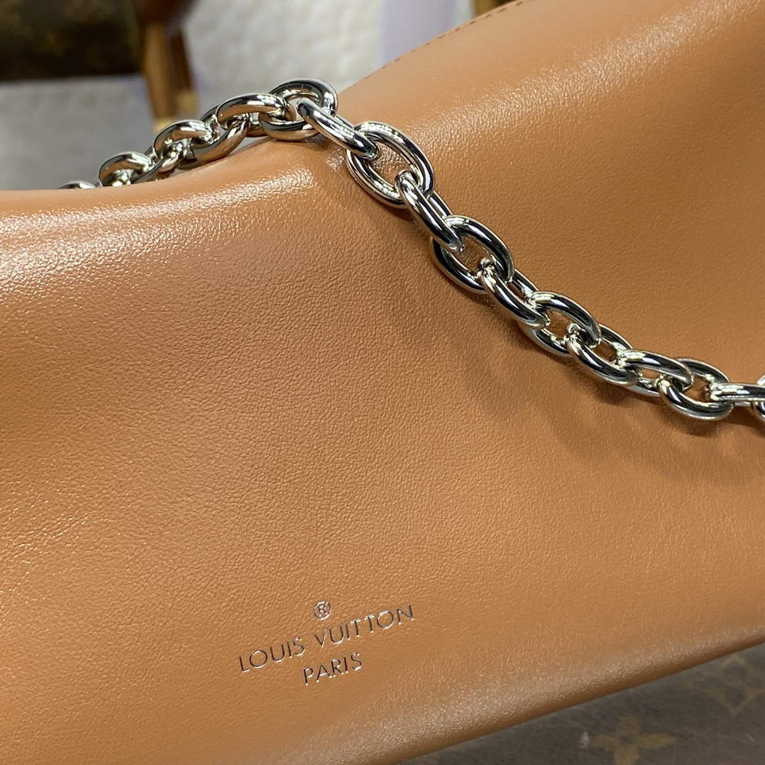 LV M25445 Louis Vuitton Slim Trunk Bag Brown - Default Title - View 7