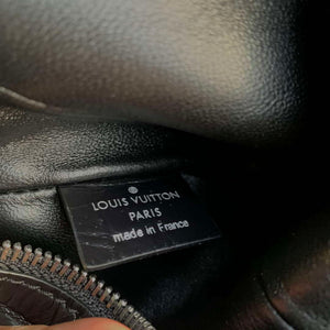 LV M25445 Louis Vuitton Slim Trunk Bag Crocodile Pattern Black - Default Title - View 8