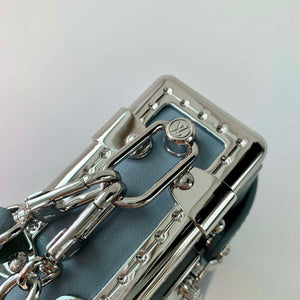 LV M25445 Louis Vuitton Slim Trunk Bag Gray Blue - Default Title - View 7