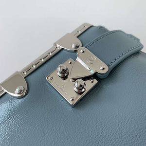 LV M25445 Louis Vuitton Slim Trunk Bag Gray Blue - Default Title - View 8