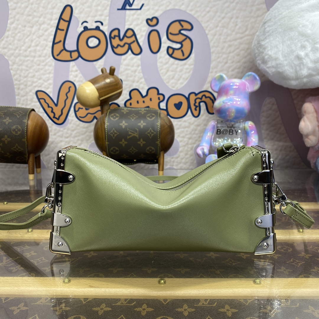 LV M25445 Louis Vuitton Slim Trunk Bag Green