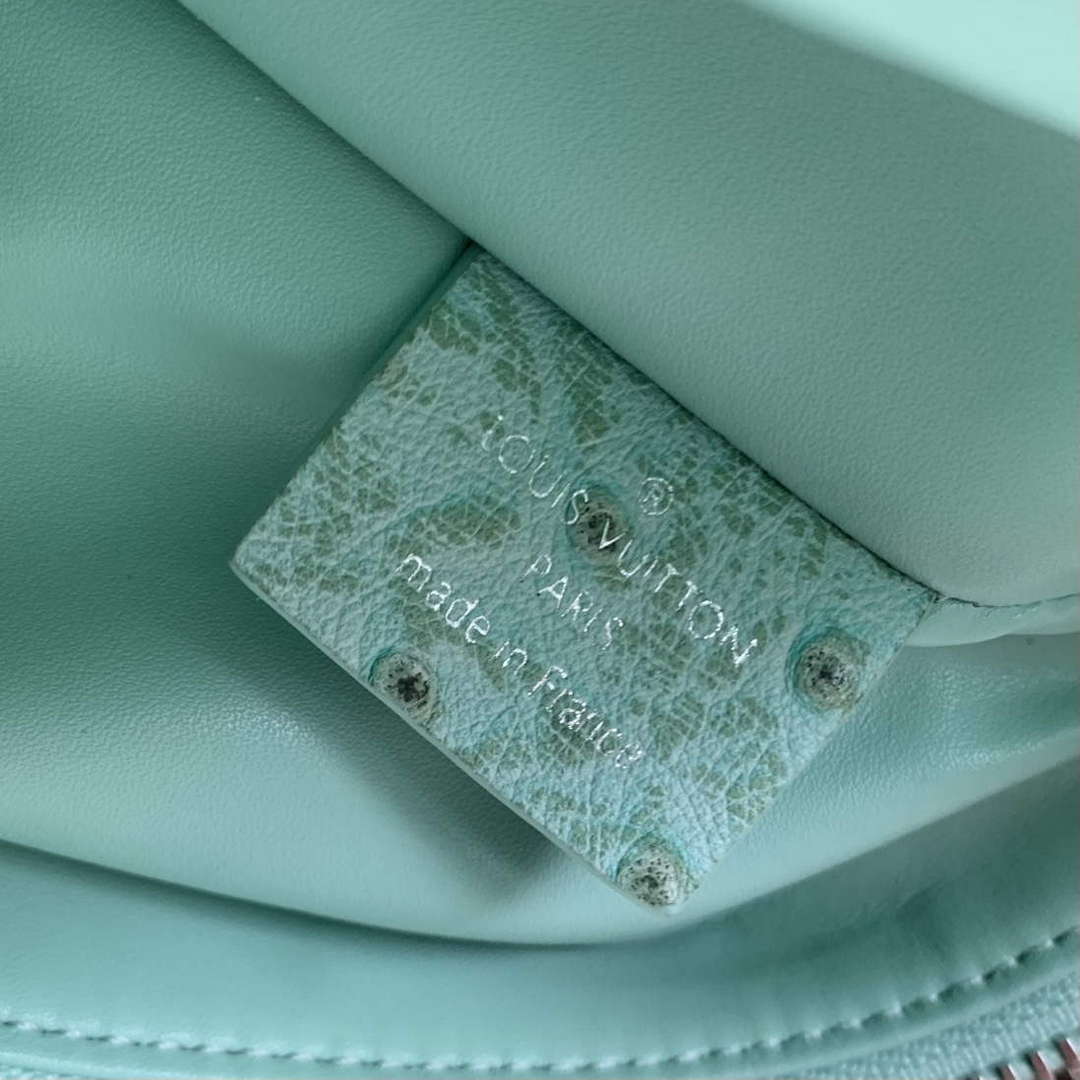 LV M25445 Louis Vuitton Slim Trunk Bag Ostrich Pattern Fruit green - Default Title - View 8