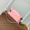 LV M25445 Louis Vuitton Slim Trunk Bag Ostrich Pattern Pink - Default Title - View 1