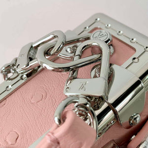LV M25445 Louis Vuitton Slim Trunk Bag Ostrich Pattern Pink - Default Title - View 6