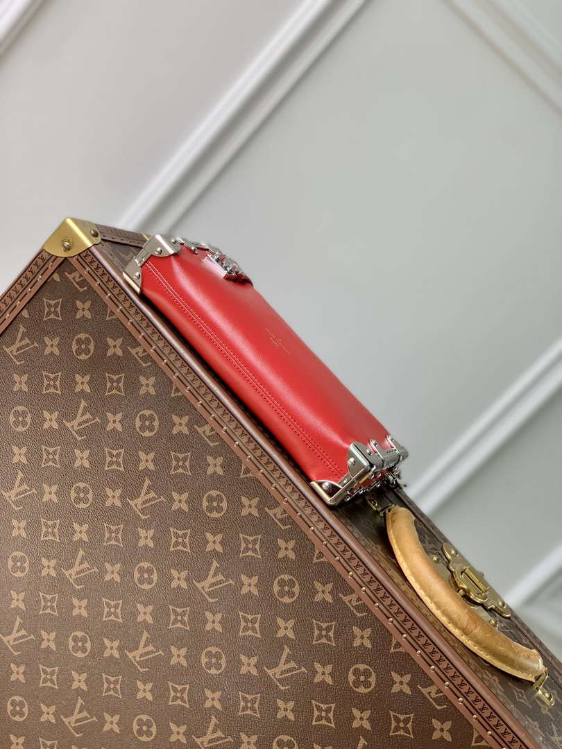 LV M25445 Louis Vuitton Slim Trunk Bag Red - Default Title - View 4