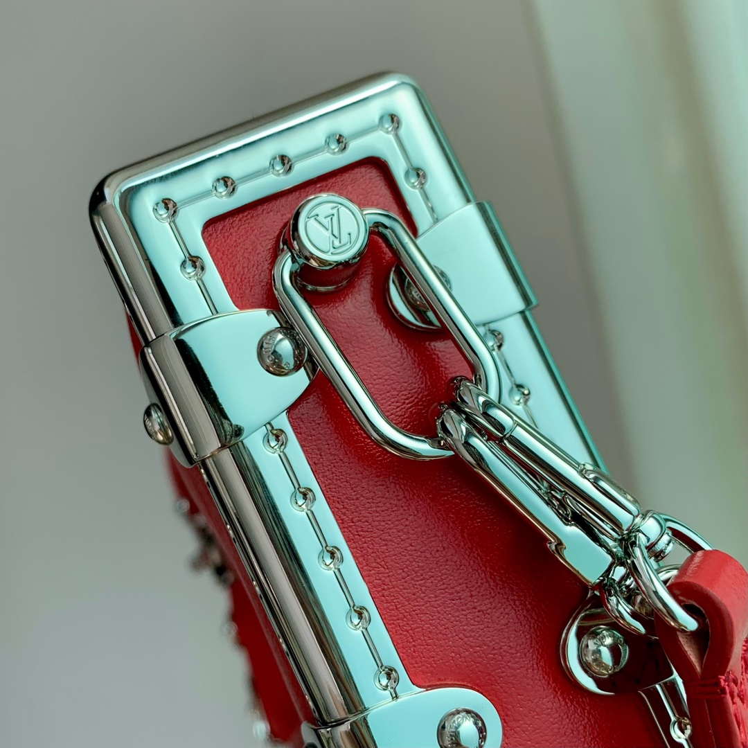 LV M25445 Louis Vuitton Slim Trunk Bag Red - Default Title - View 5