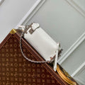 LV M25445 Louis Vuitton Slim Trunk Bag White - Default Title - View 1