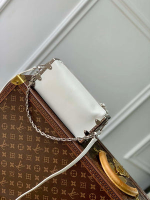 LV M25445 Louis Vuitton Slim Trunk Bag White - Default Title - View 2
