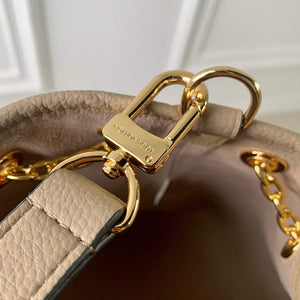 LV M25453 Louis Vuitton LV Bundle Bag Monogram Empreinte Leather Grey/Cream - Default Title - View 7