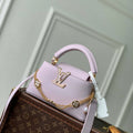 LV M25476 Louis Vuitton Capucines East-West Mini Bag Misty Lilac