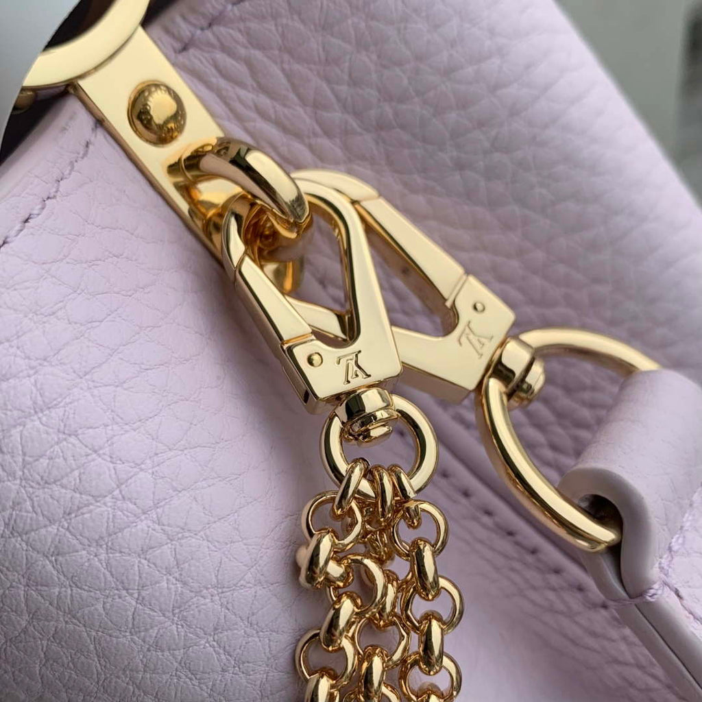 LV M25476 Louis Vuitton Capucines East-West Mini Bag Misty Lilac
