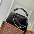 LV M25492 Louis Vuitton Capucines East-West BB Bag Black