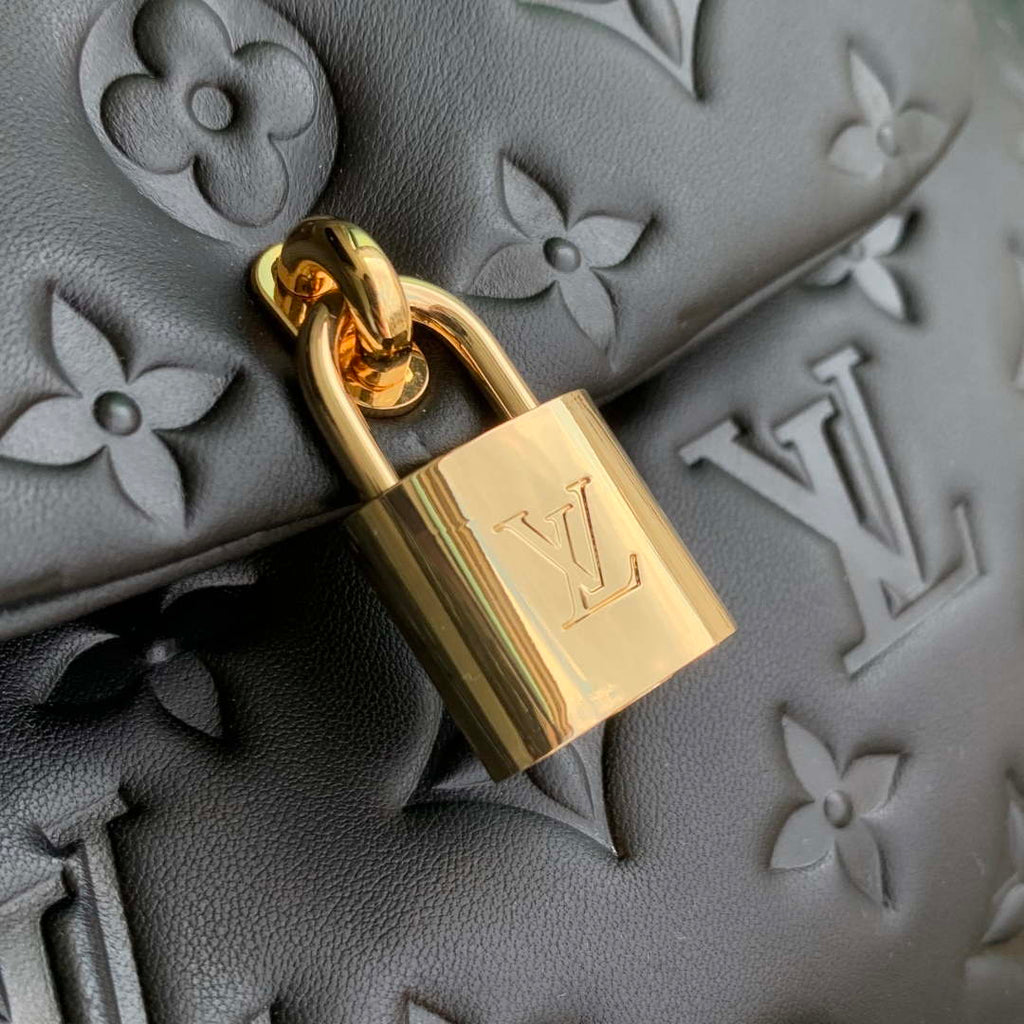 LV M25508 Louis Vuitton Coussin Backpack MM Bag Black