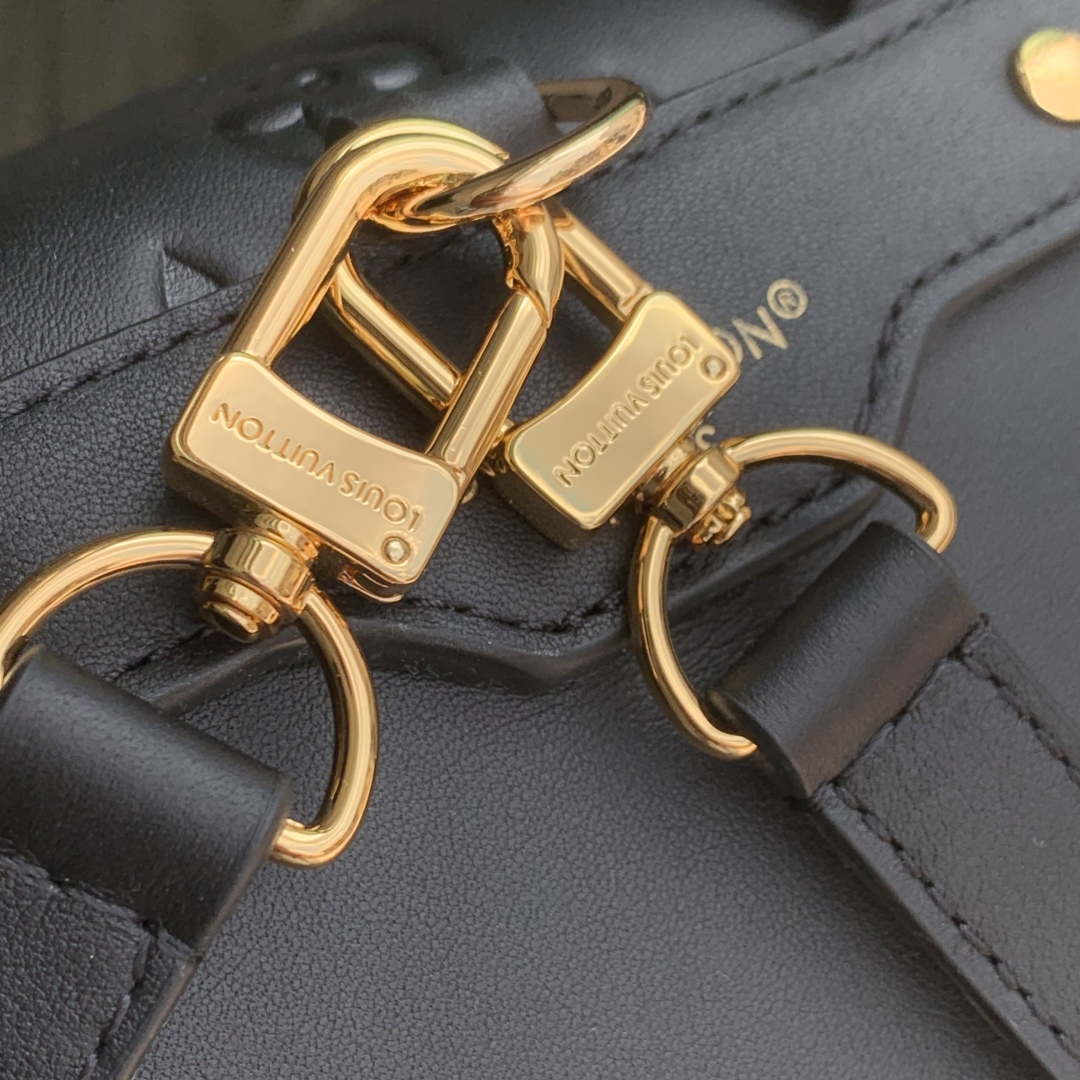 LV M25508 Louis Vuitton Coussin Backpack MM Bag Black