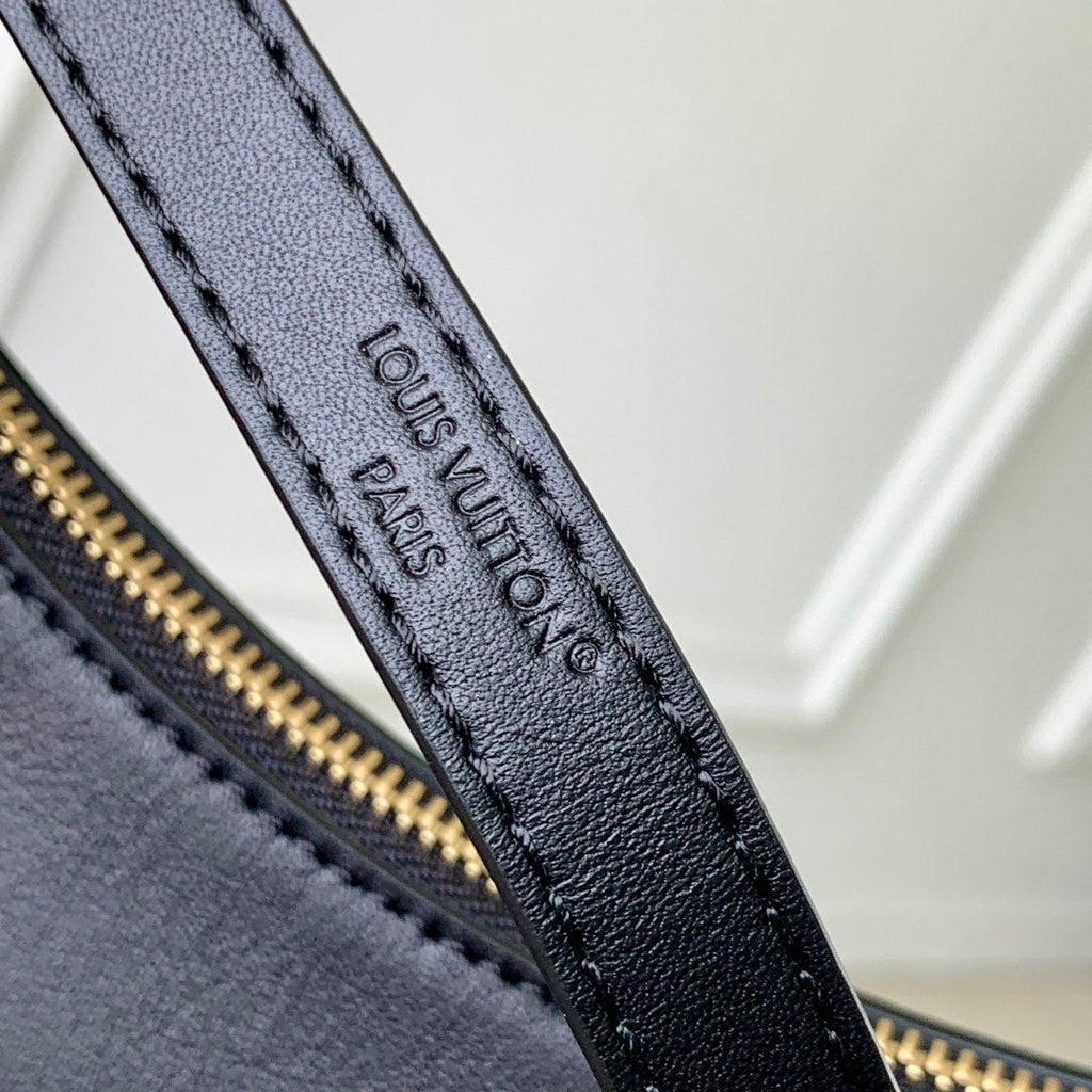 LV M25525 Louis Vuitton Pochette LV Bloom Bag Black