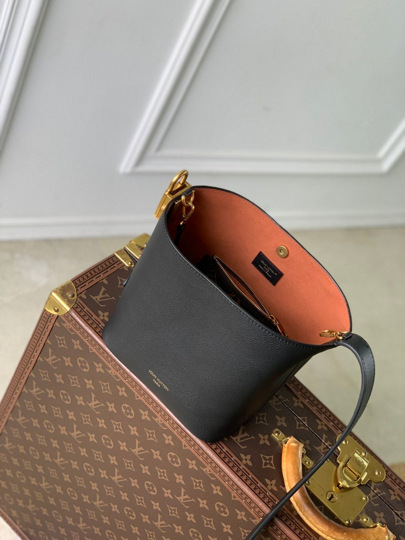 LV M25543 Louis Vuitton Low Key All In BB Bag Black