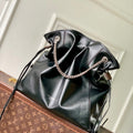 LV M25545 Louis Vuitton Off Duty Vibe MM Bag Black
