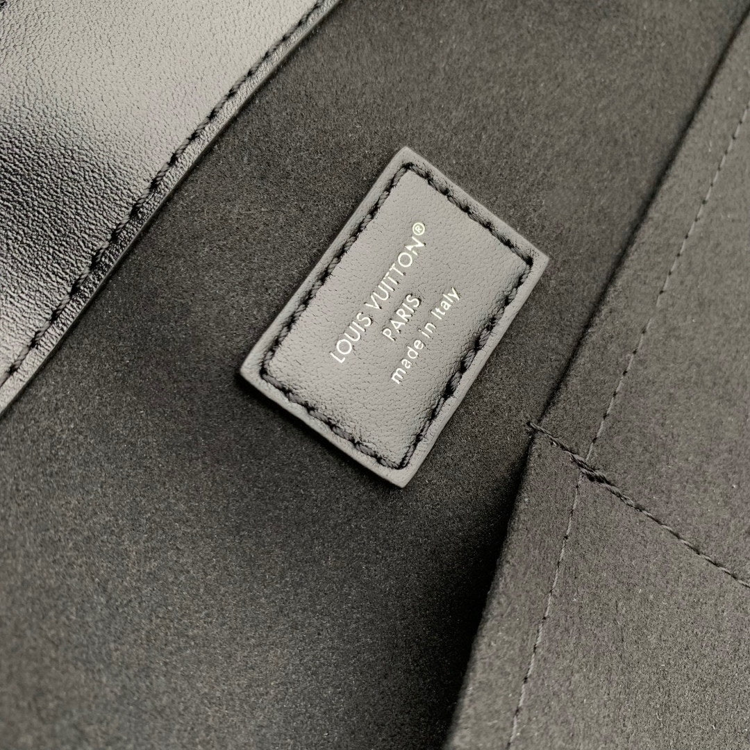LV M25545 Louis Vuitton Off Duty Vibe MM Bag Black