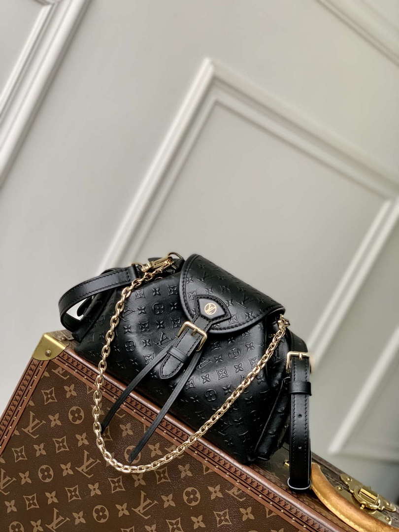 LV M25554 Louis Vuitton Odyss¨¦e Handbag Black - Default Title - View 1