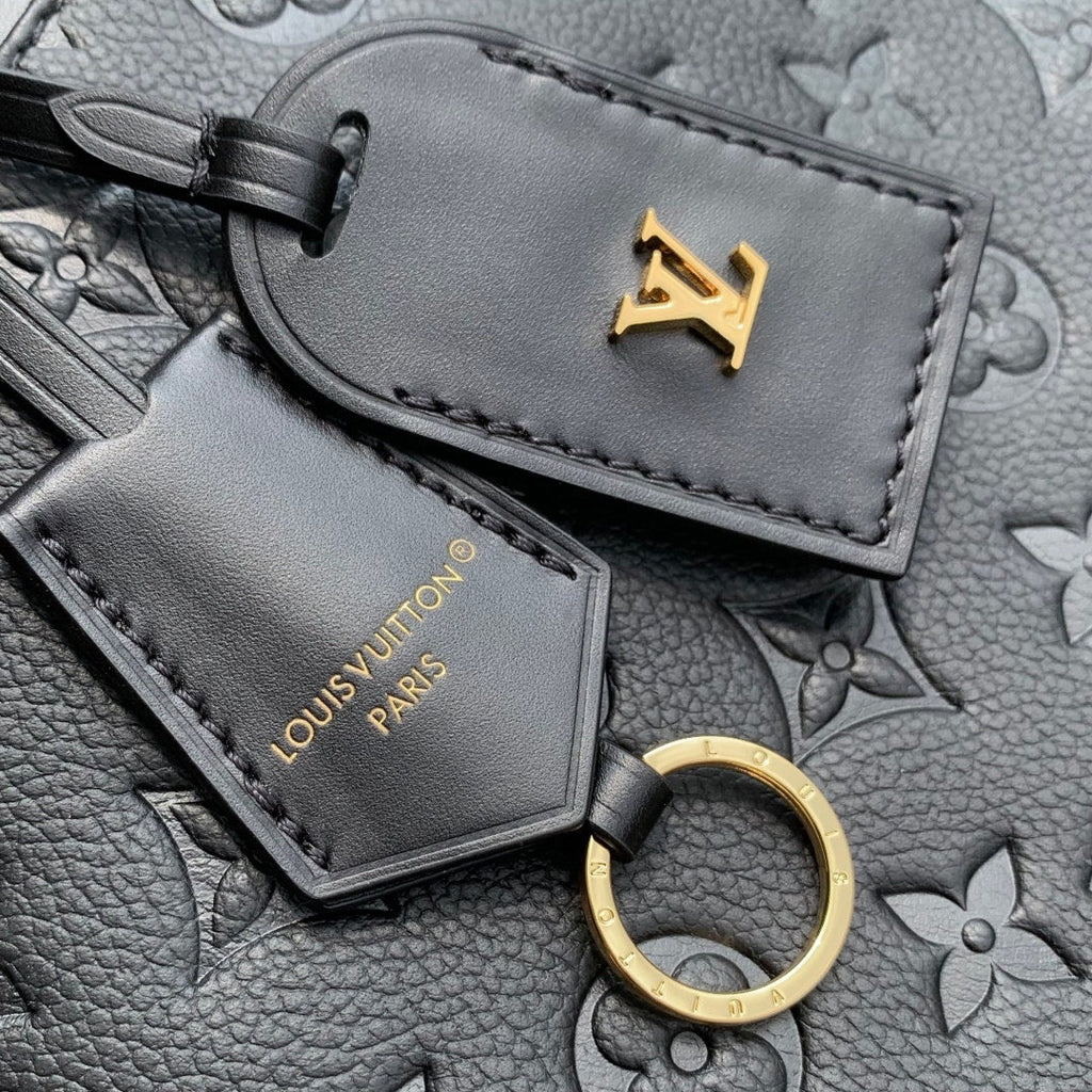 LV M25575 Louis Vuitton Avenue MM Handbag Black
