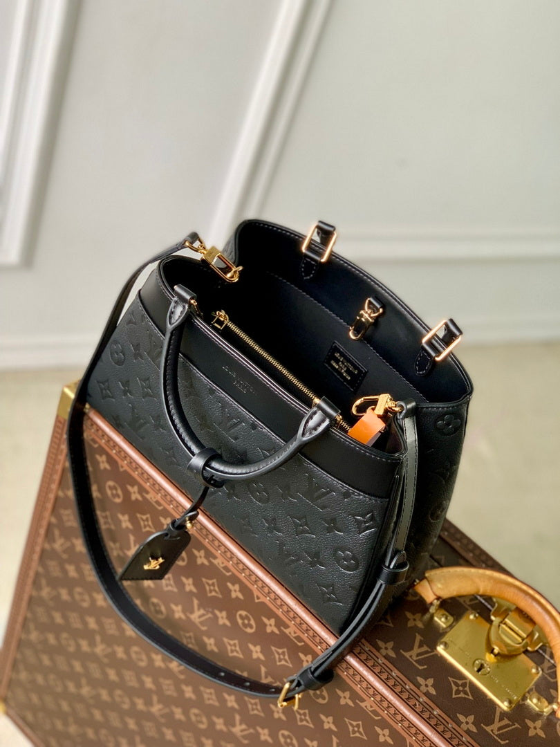 LV M25577 Louis Vuitton Avenue PM Bag Black
