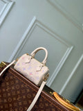 LV M25591 Louis Vuitton Nano Speedy Bag Dream Beige