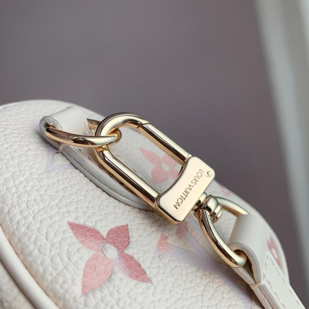 LV M25591 Louis Vuitton Nano Speedy Bag Dream Beige