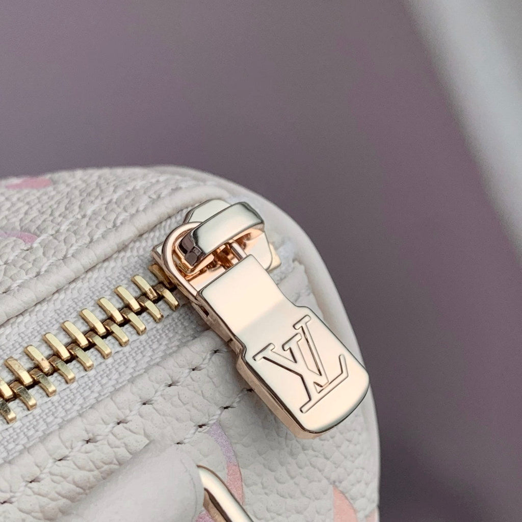 LV M25591 Louis Vuitton Nano Speedy Bag Dream Beige