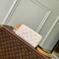 LV M25594 Louis Vuitton Zippy Wallet Monogram Empreinte Dream Beige