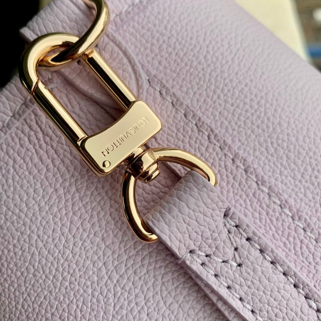 LV M25656 Louis Vuitton Neverfull Bandouliere Inside Out BB Bag Misty Lilac