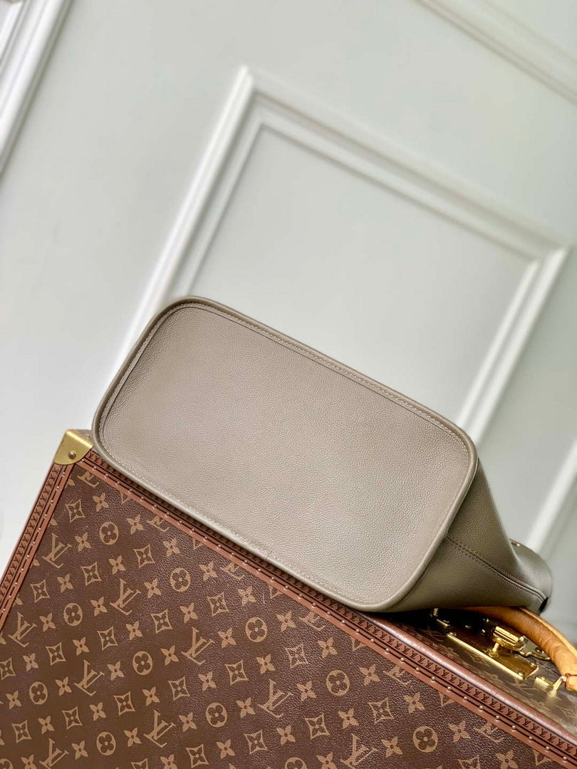 LV M25664 Louis Vuitton Neverfull Inside Out MM Bag Smoke