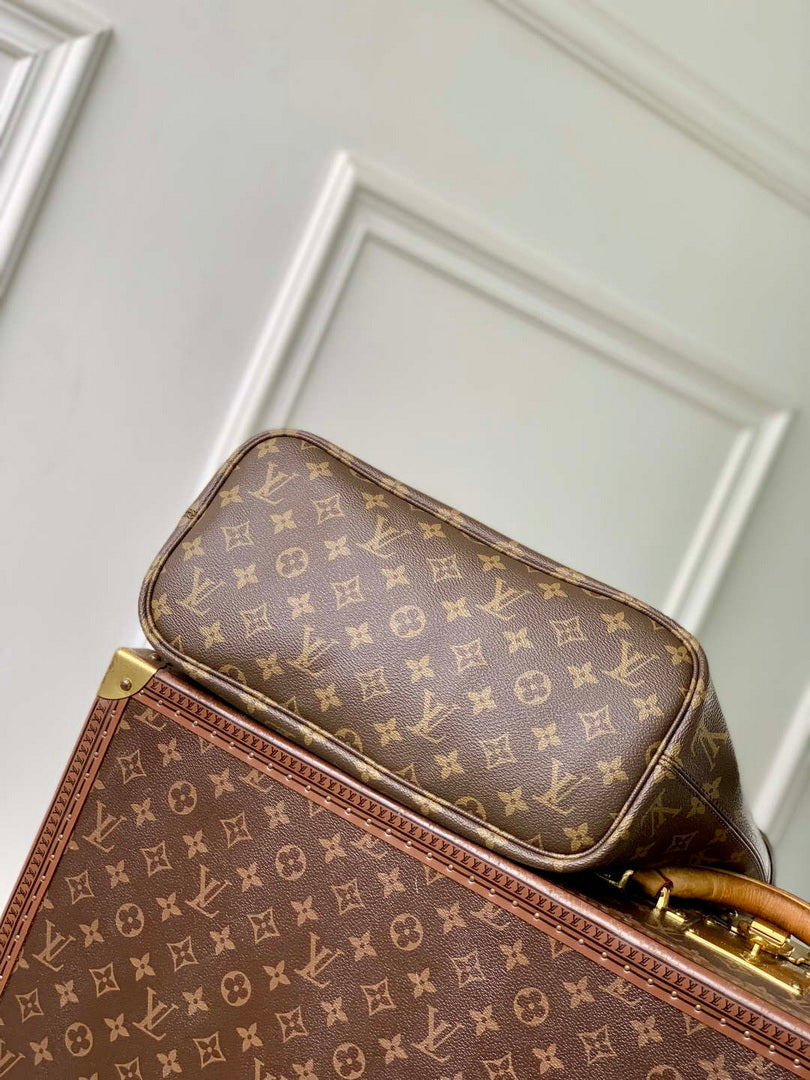 LV M25664 Louis Vuitton Neverfull Inside Out MM Bag Smoke