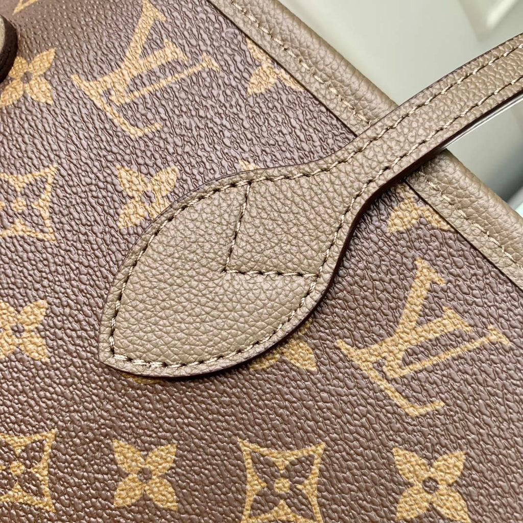 LV M25664 Louis Vuitton Neverfull Inside Out MM Bag Smoke
