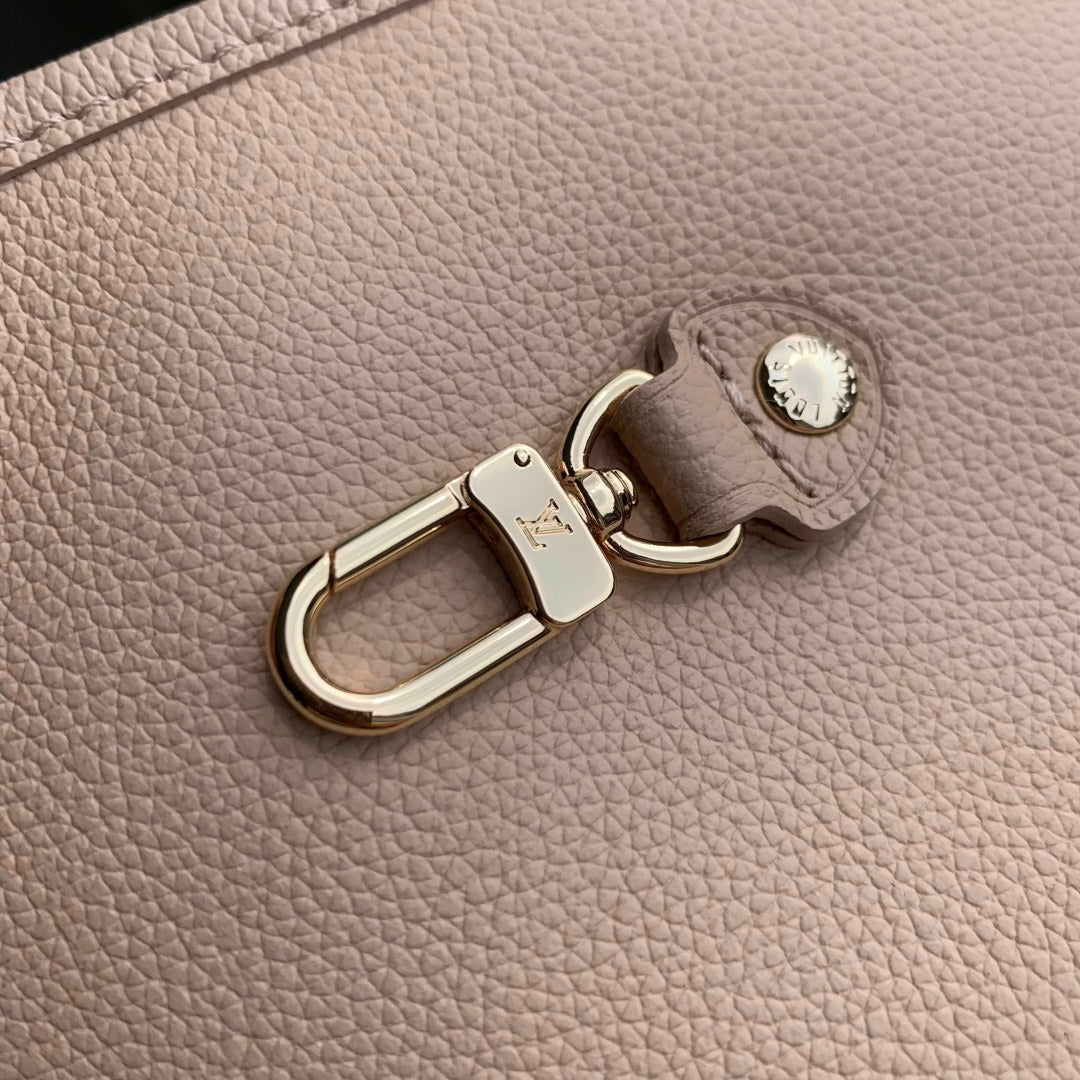 LV M25665 Louis Vuitton Neverfull Inside Out MM Bag Dune/Hazelnut