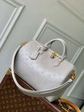 LV M25670 Louis Vuitton Speedy Soft 30 Bag Cloud Gray