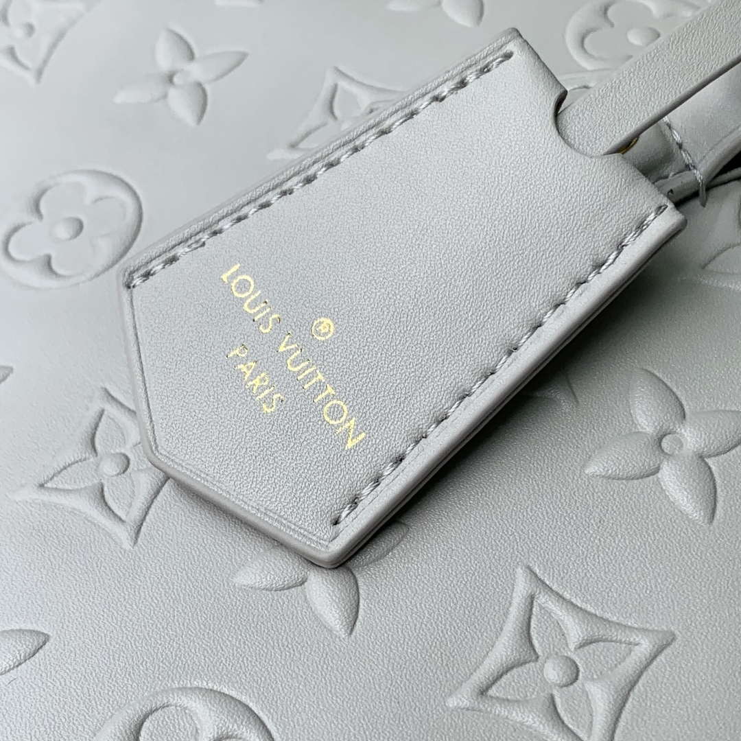LV M25670 Louis Vuitton Speedy Soft 30 Bag Cloud Gray