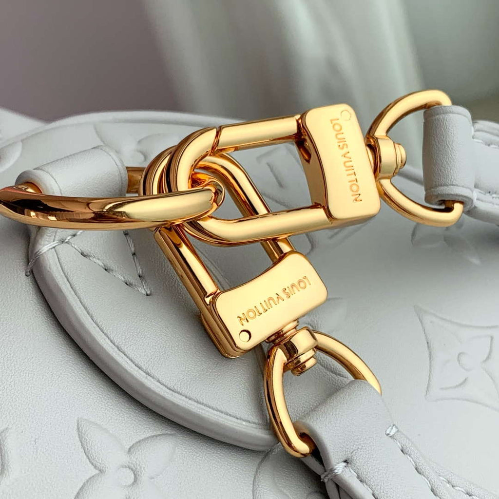 LV M25670 Louis Vuitton Speedy Soft 30 Bag Cloud Gray