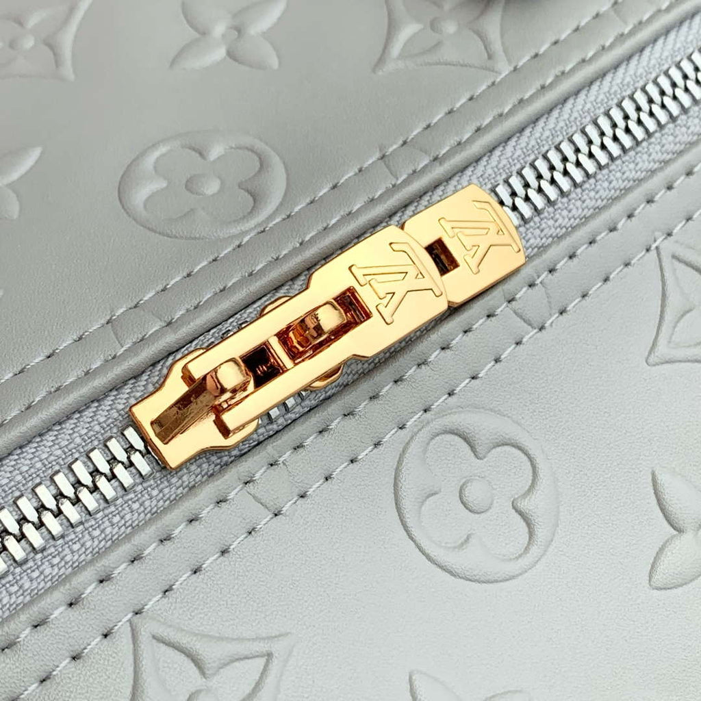 LV M25670 Louis Vuitton Speedy Soft 30 Bag Cloud Gray