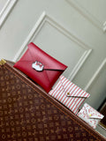 LV M25760 Louis Vuitton Kirigami Pochette Bag Plum