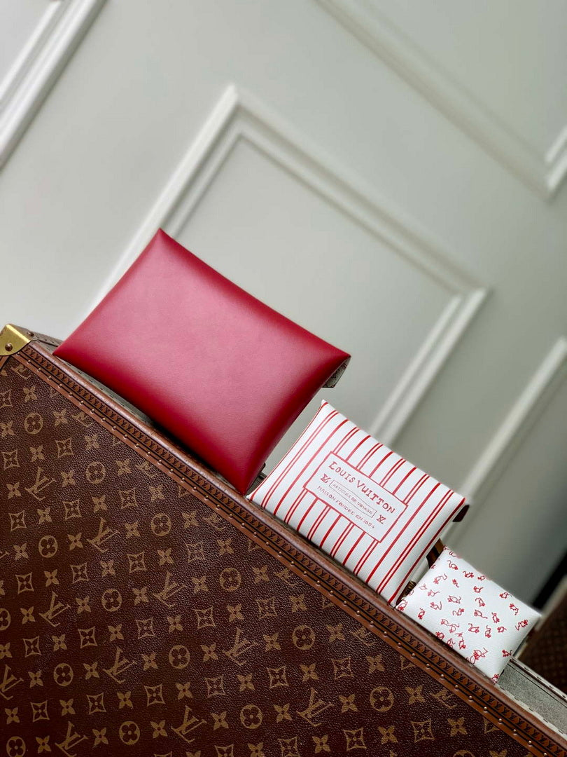 LV M25760 Louis Vuitton Kirigami Pochette Bag Plum