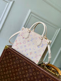 LV M25770 Louis Vuitton OnTheGo PM Bag Dream Cream