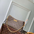LV M25816 Louis Vuitton Pochette Liv Bag Smoke Gray