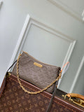 LV M25816 Louis Vuitton Pochette Liv Bag Smoke Gray