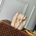 LV M25819 Louis Vuitton Nano No¨¦ Backpack Cream