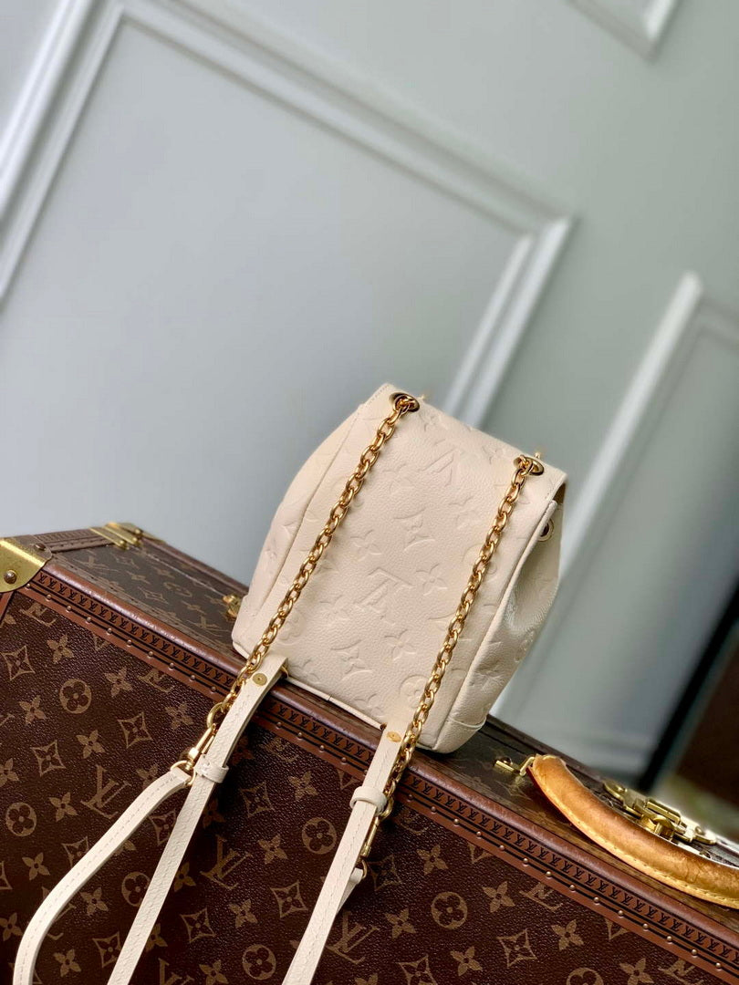 LV M25819 Louis Vuitton Nano No¨¦ Backpack Cream