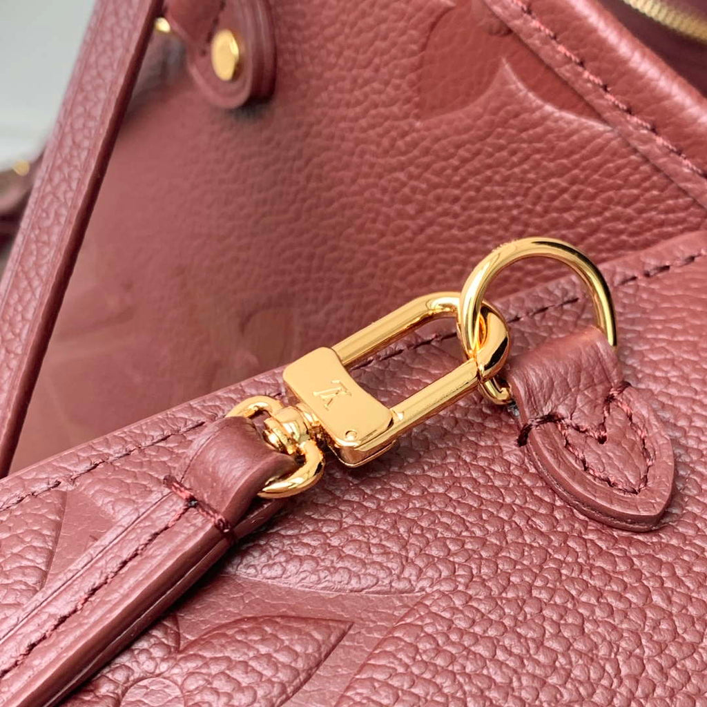LV M25855 Louis Vuitton Neverfull MM Bag Grenat